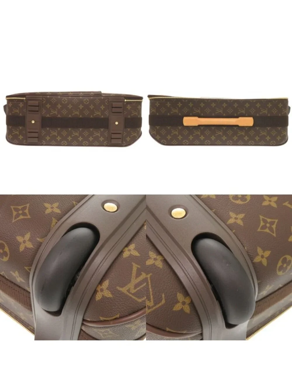 Louis Vuitton Pegase 55 Monogram Brown Travel Bag Carry Case